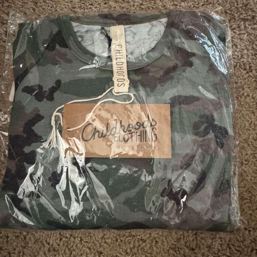Childhoods Clothing Micro Camo Kids Night Set 5T